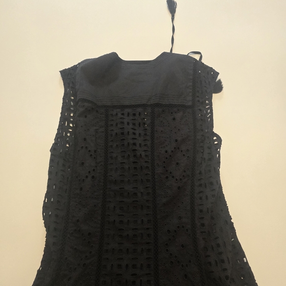 Veronica Beard Alina Dress V-Neck Sleeveless Pull on Size 10 - Picture 9 of 13